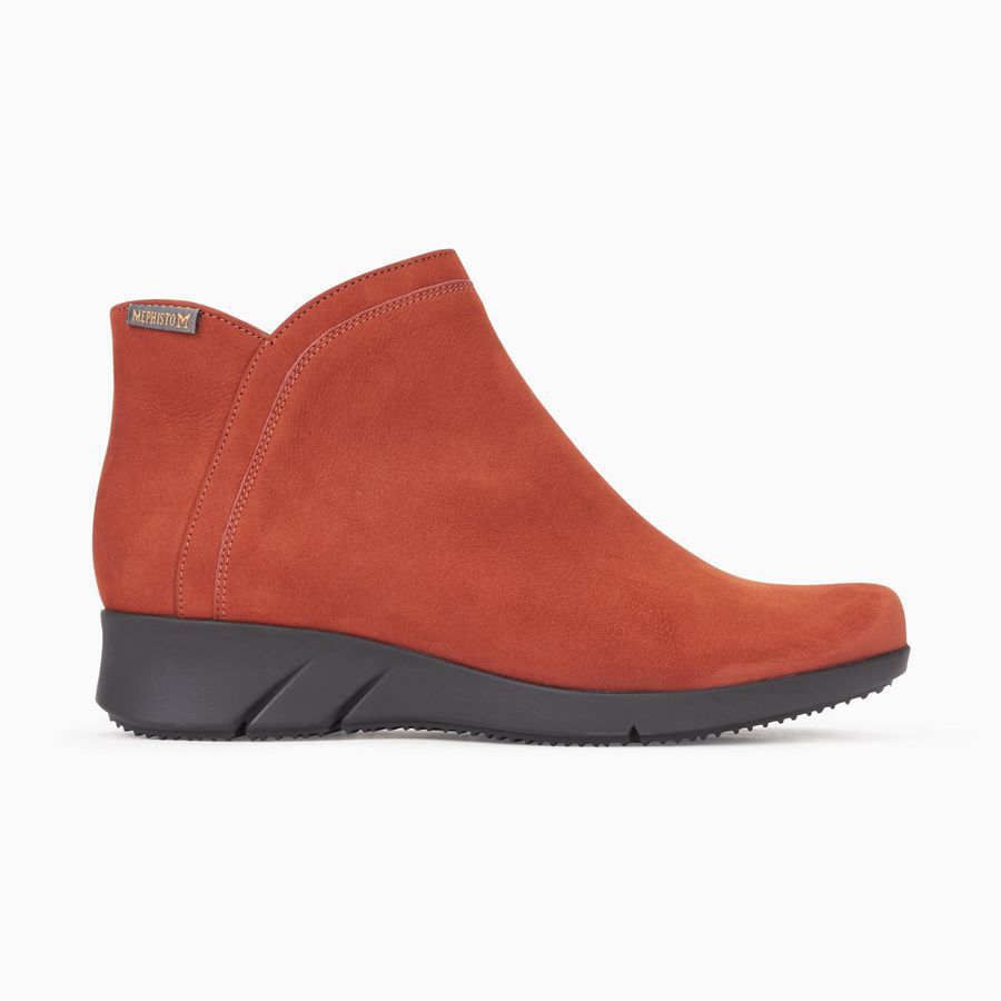 Mephisto MARGAUX Nubuck Sko 6451023-YG - Støvler Dame Oransje